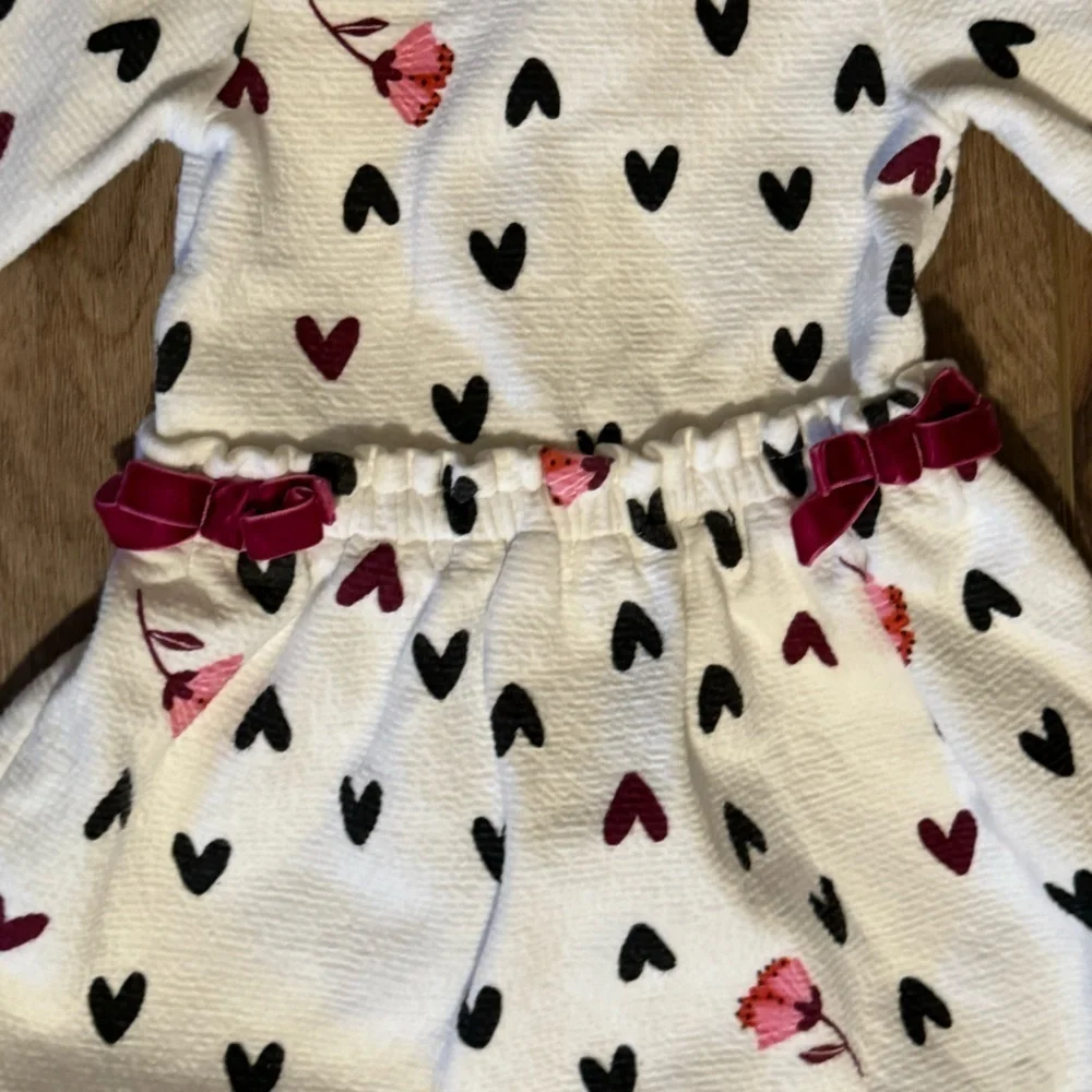 Catamini Heart Printed Dress